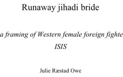 Mediefremstillinger av kvinner som har tilsluttet seg IS