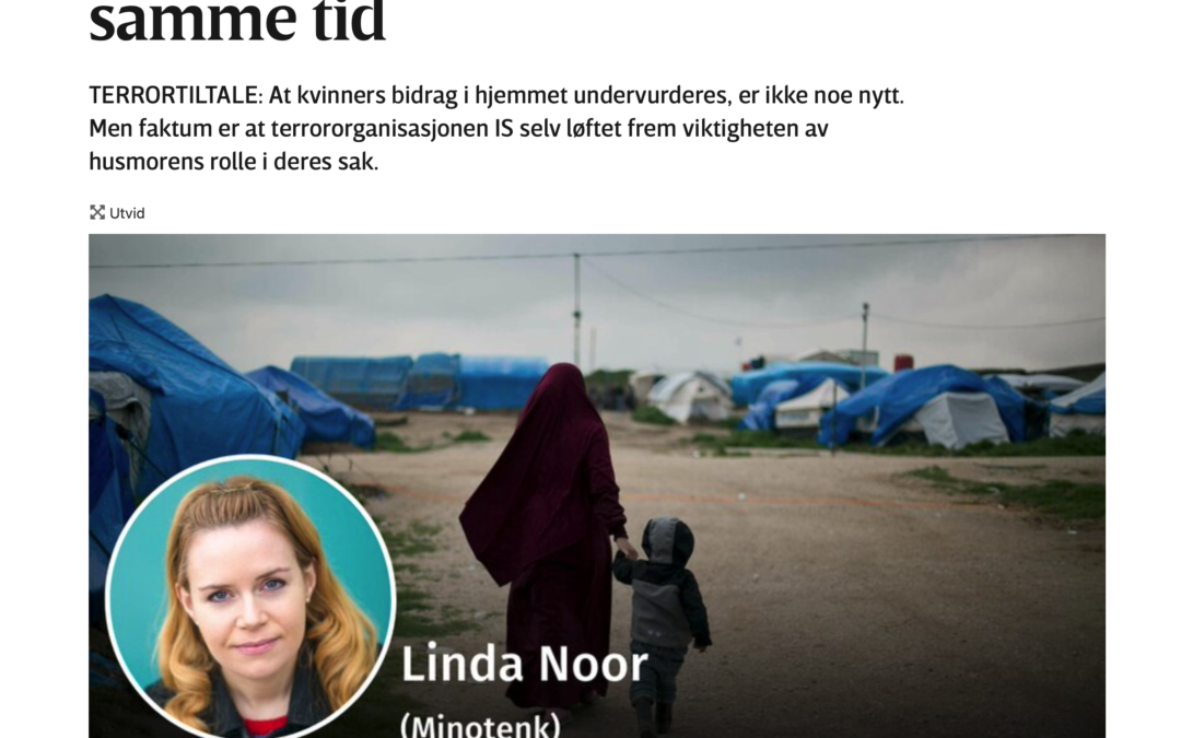 Kvinner i IS – aktør og offer på samme tid